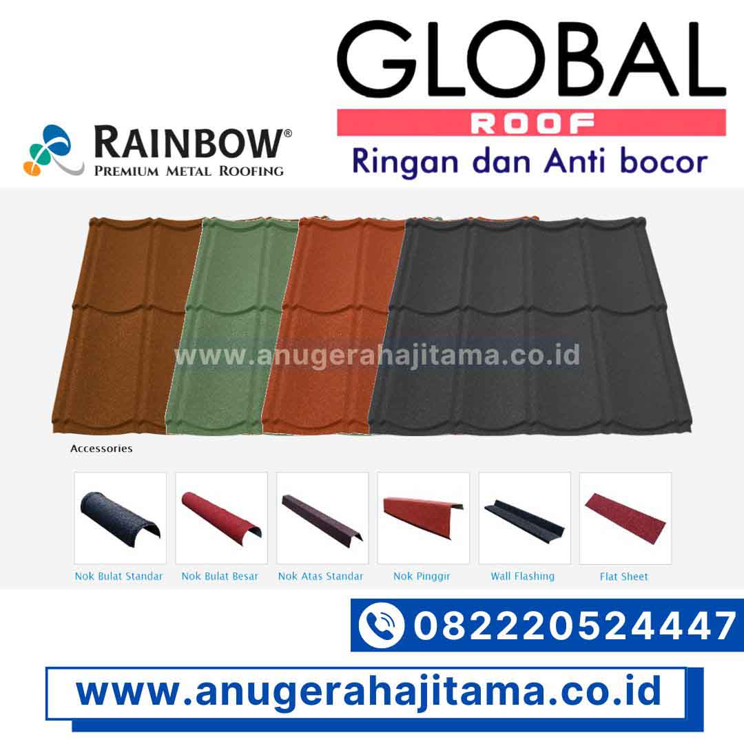 genteng metal pasir global