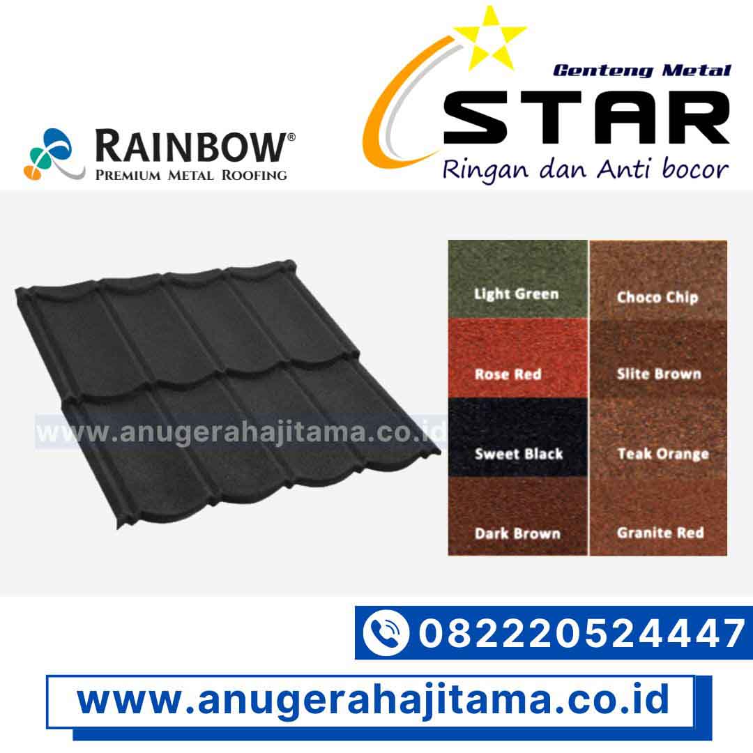 jual genteng metal star terdekat