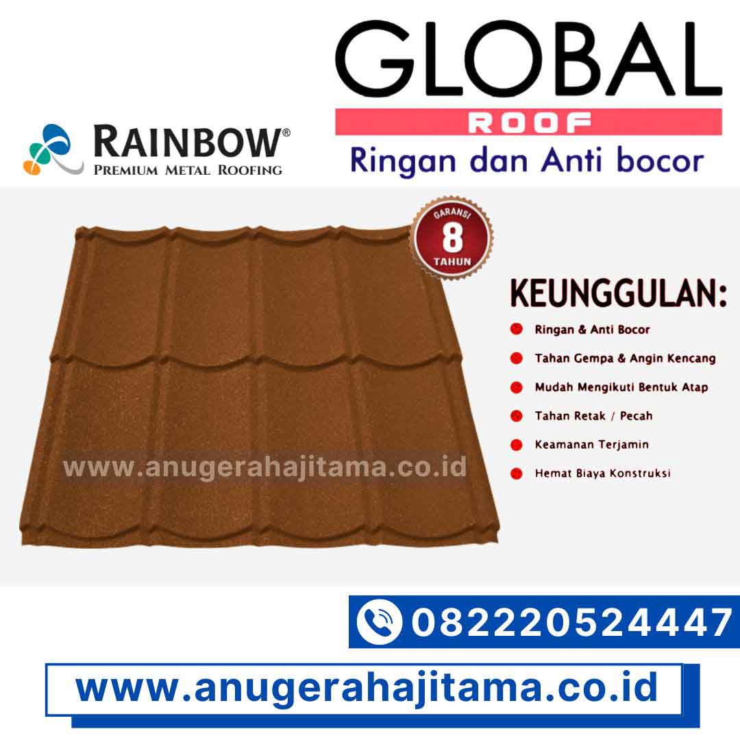 jual genteng metal global