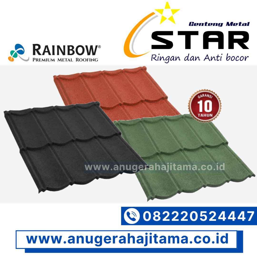 jual genteng metal star