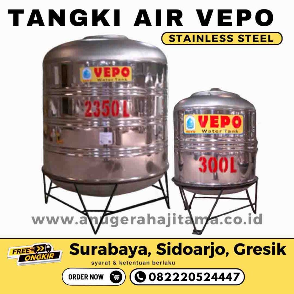 ukuran tandon air 2000 liter