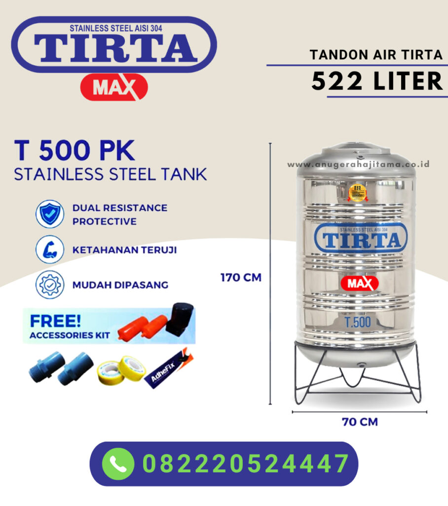 Tandon Air Tirta 500 Liter