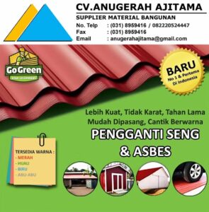 Atap Go Green vs Asbes