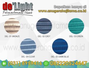 Atap Polycarbonate Delight