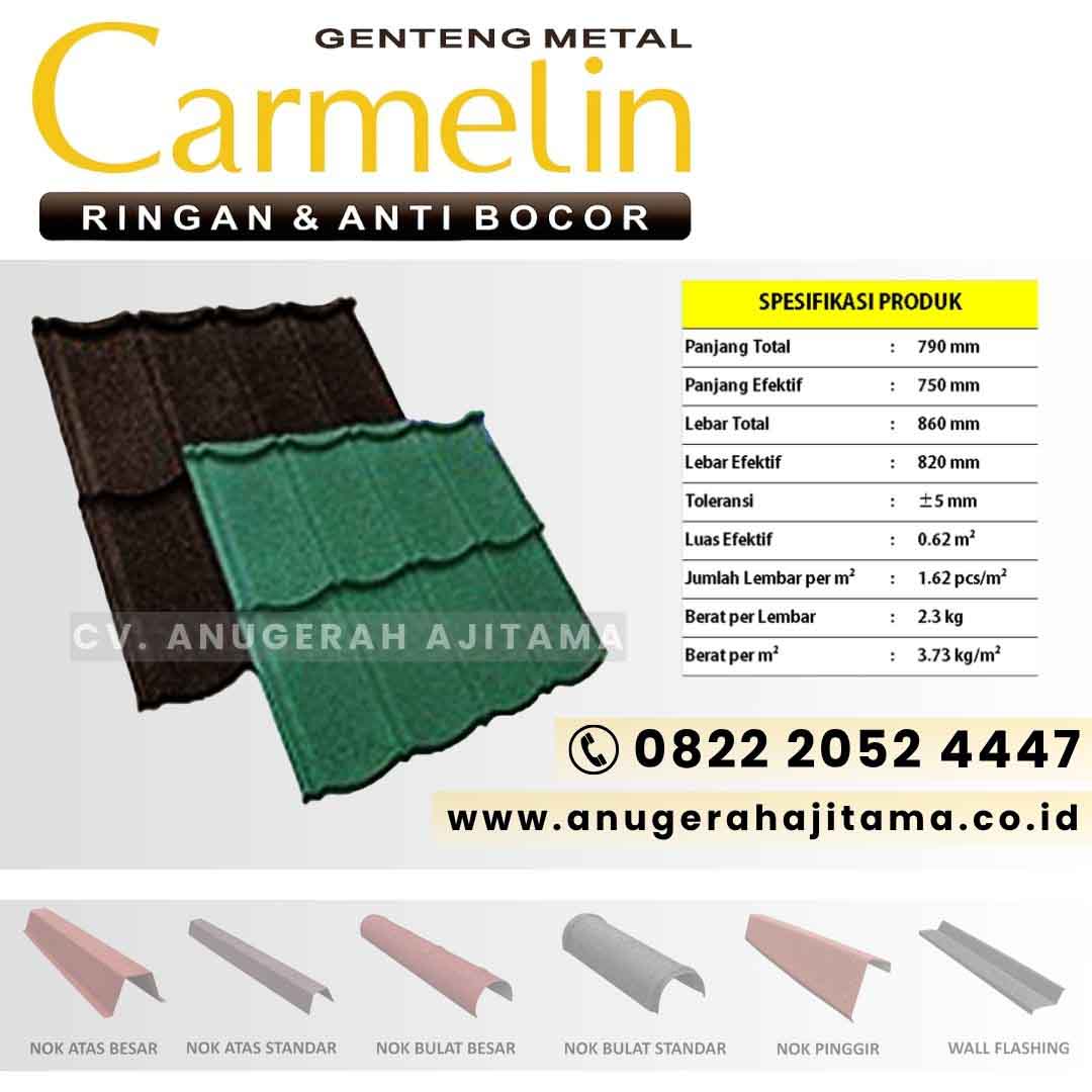 genteng metal carmelin