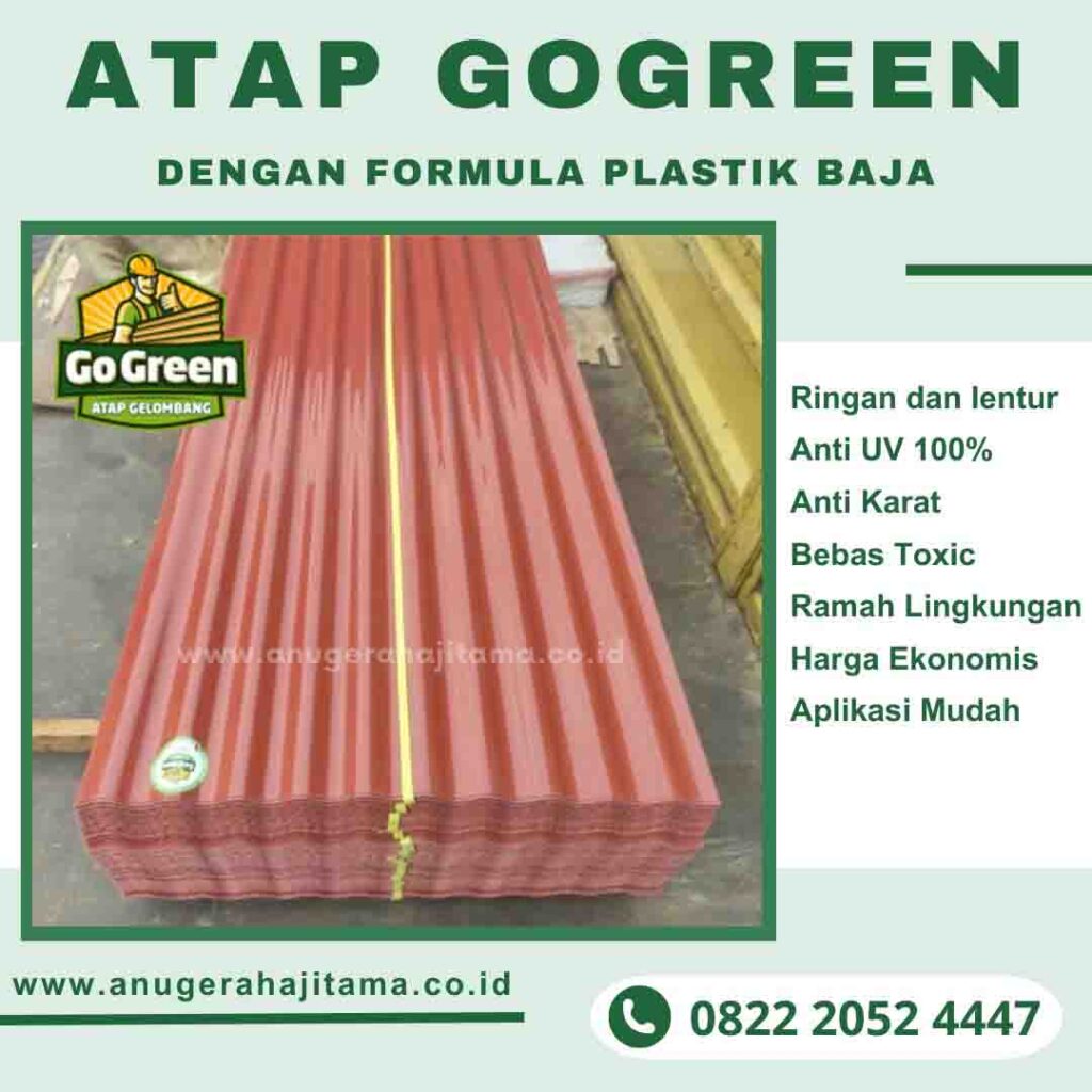 atap go green tahan berapa lama