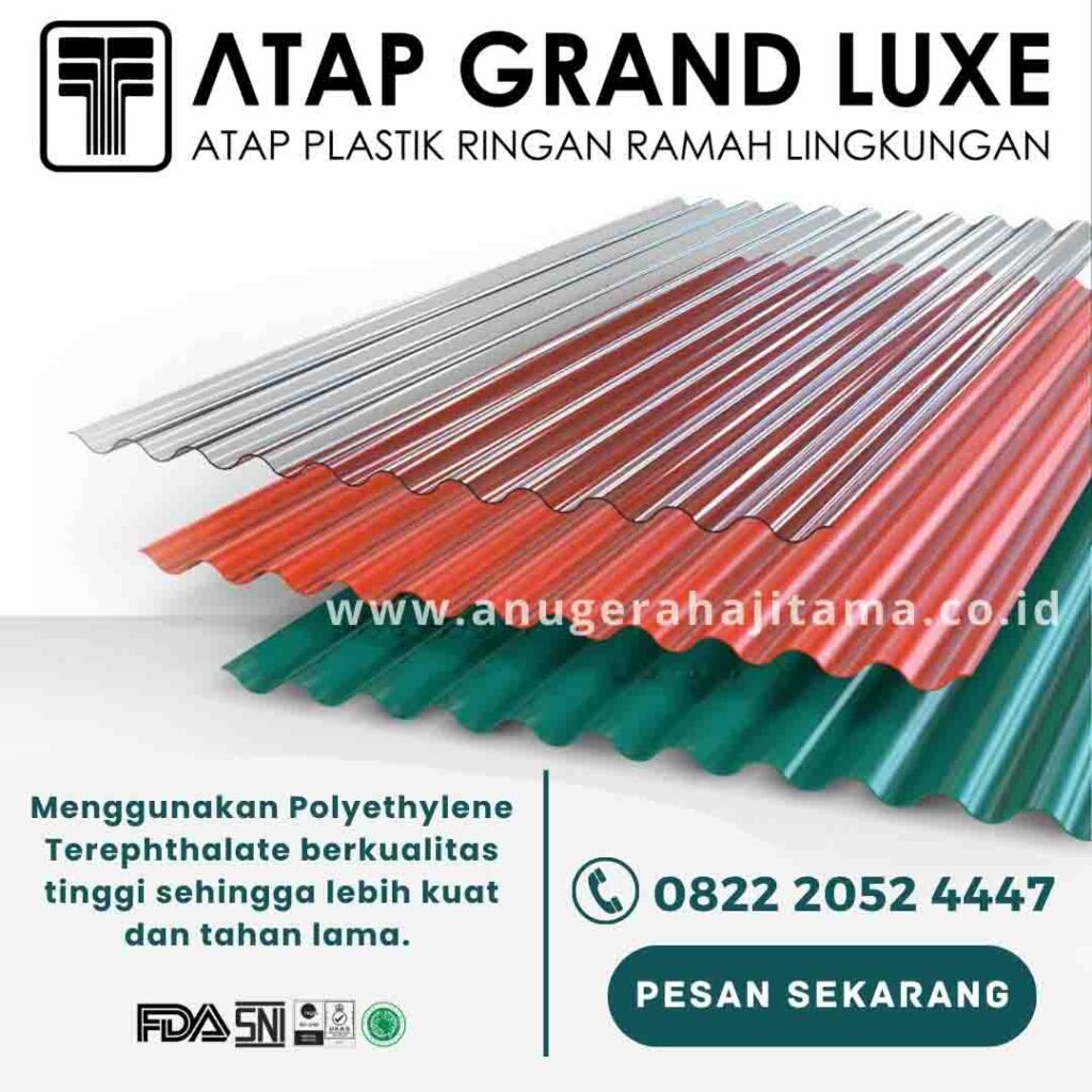 atap plastik grand luxe