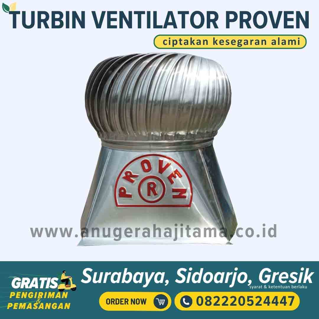 pemasangan turbin ventilator