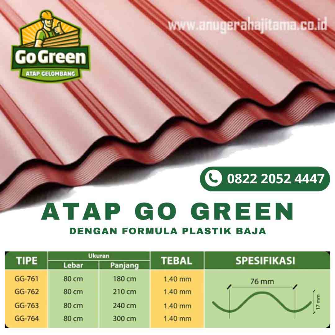 atap gelombang go green
