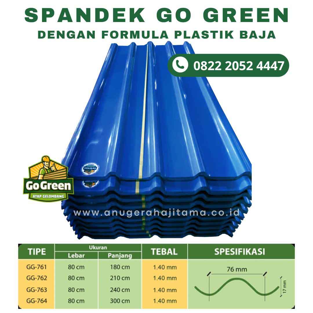harga atap go green