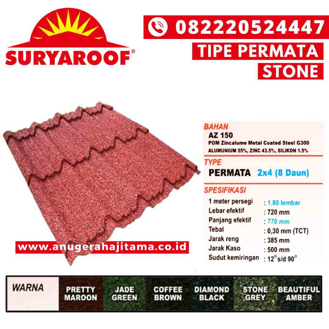 genteng metal pasir surya roof