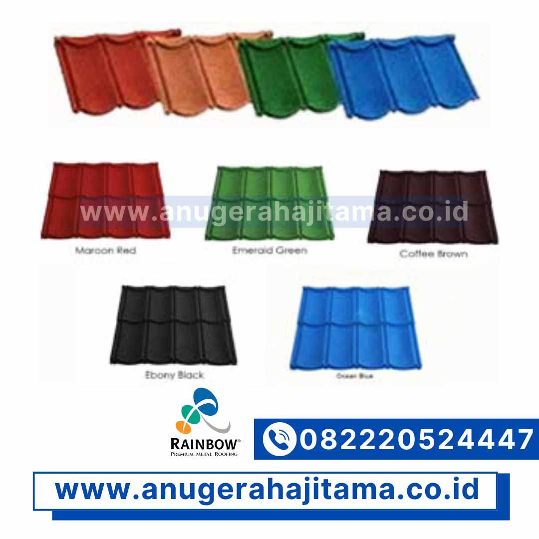distributor genteng metal rainbow