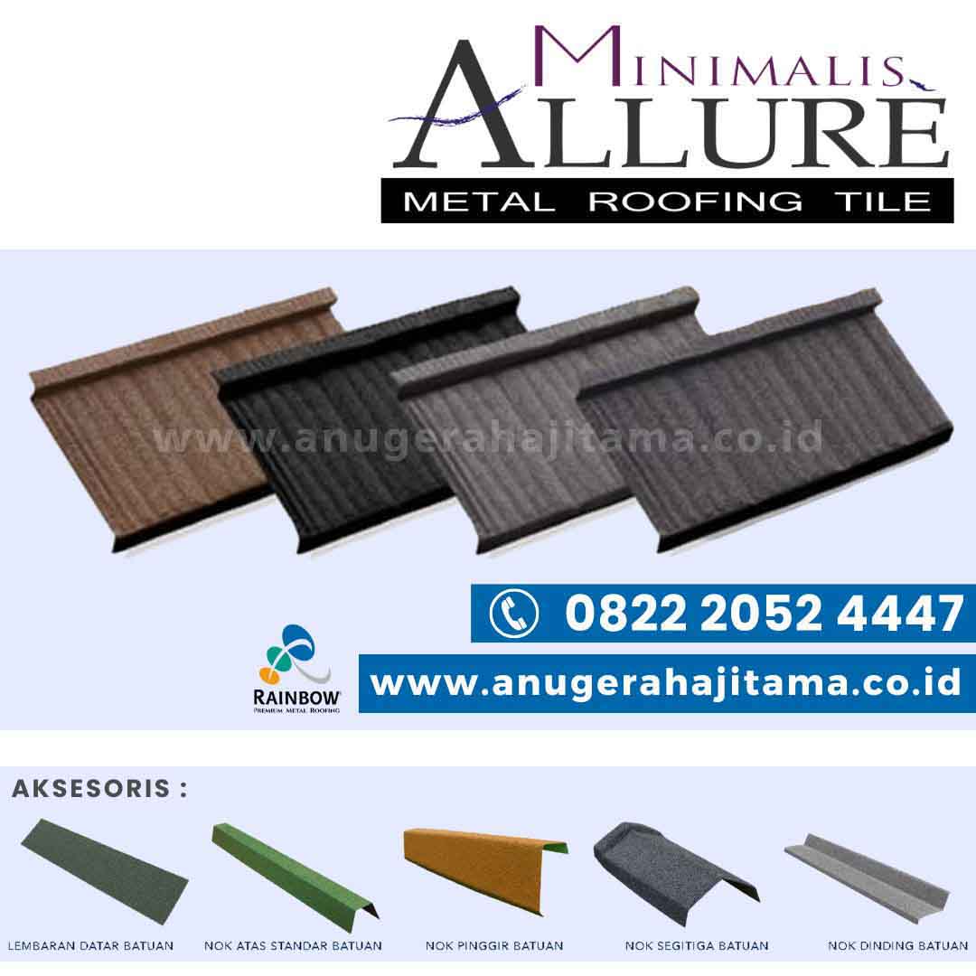 genteng metal minimalis allure