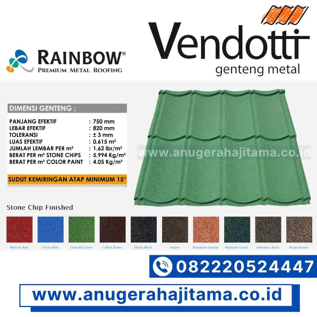 genteng metal pasir vendotti