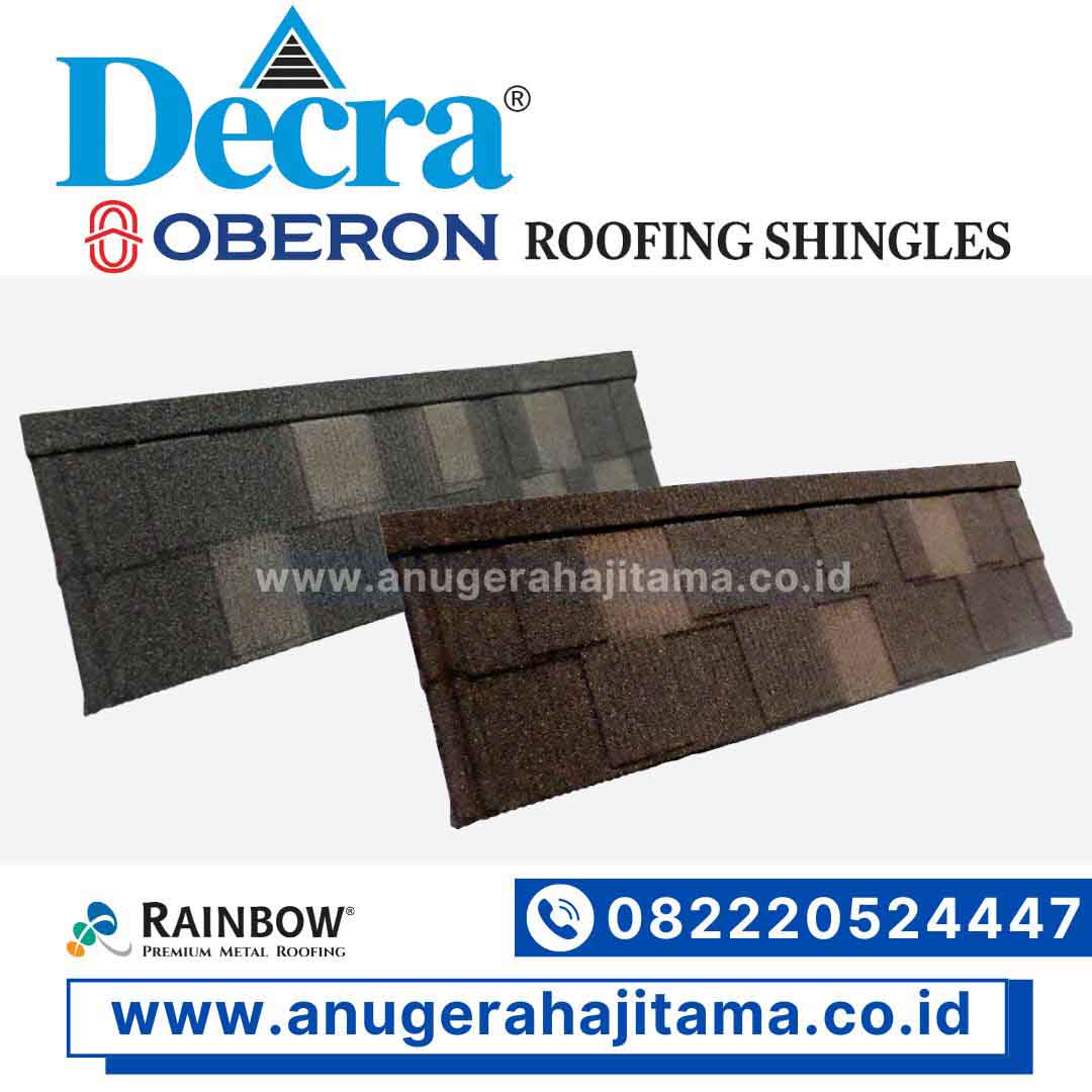 jual genteng metal decra oberon