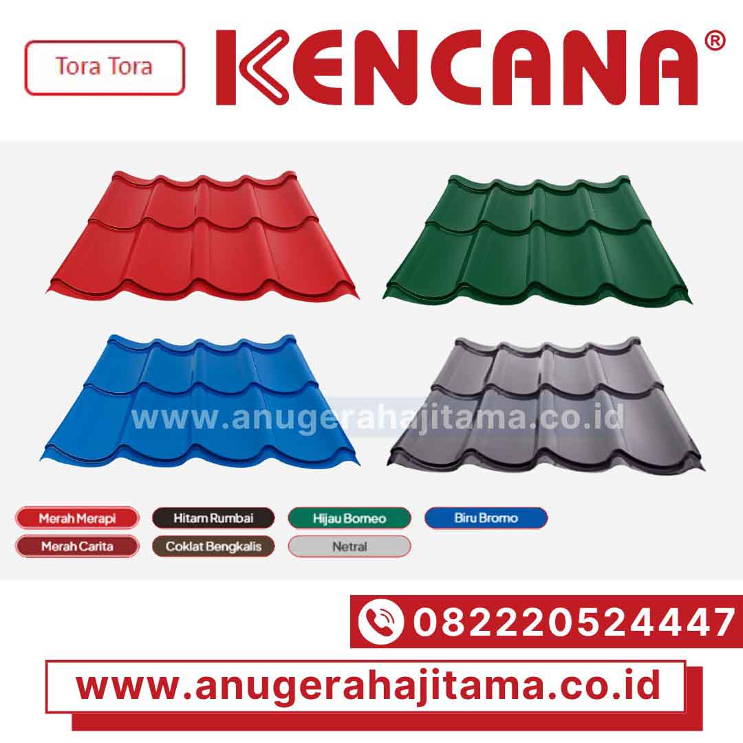 genteng metal kencana tora tora