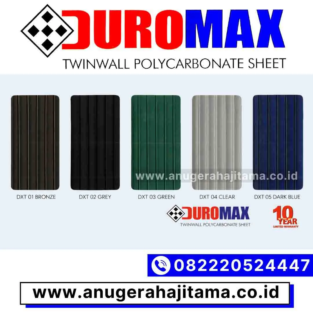 atap poilycarbonate duromax terdekat