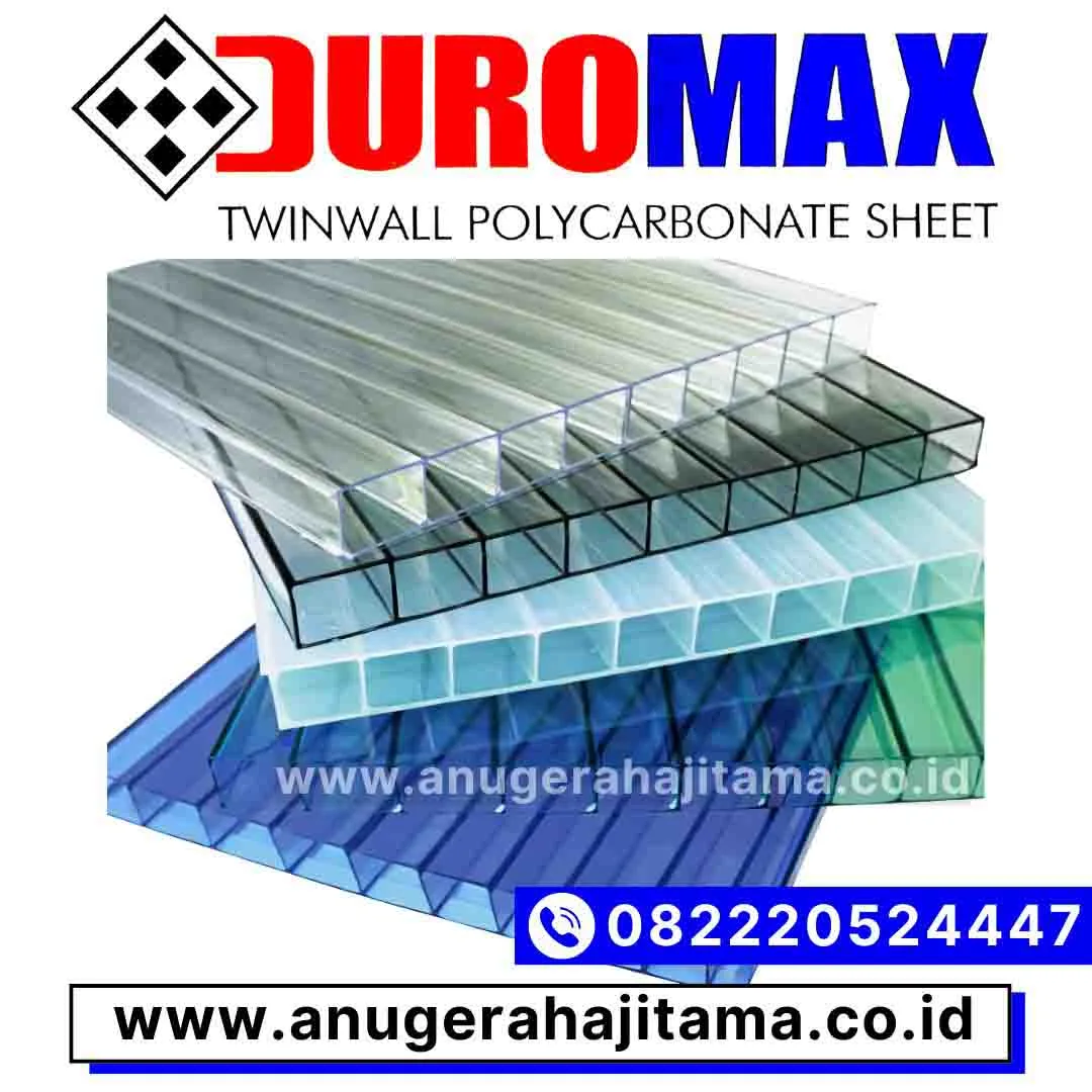 Jual Atap Polycarbonate Duromax – Harga Polycarbonate Tebal 4 mm Jual Atap Polycarbonate Duromax – Harga Polycarbonate Tebal 4 mm