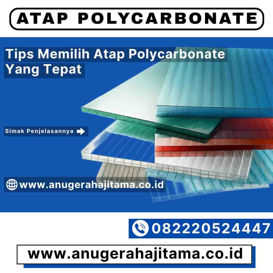 harga atap polycarbonate per m2