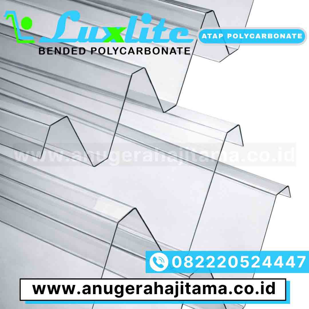 atap polycarbonate luxxlite bening