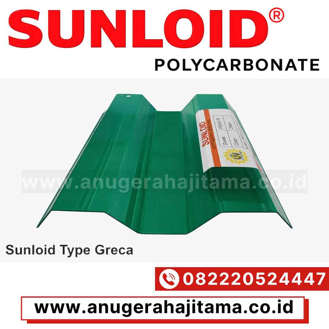 atap polycarbonate sunloid