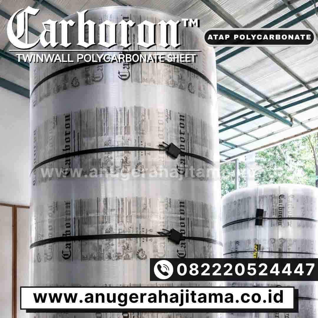 harga atap polycarbonate carboron