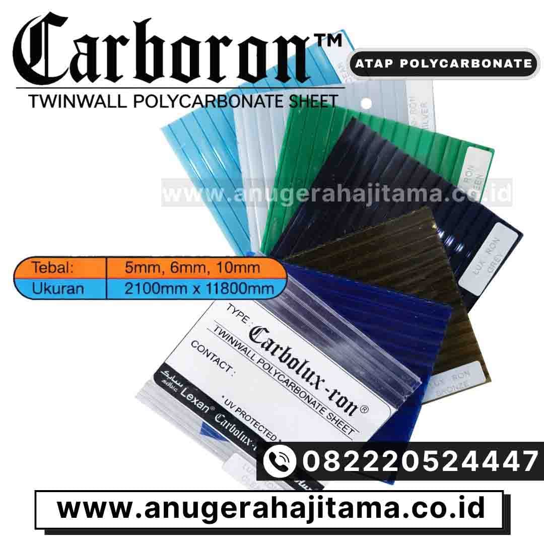 jual atap polycarbonate carboron
