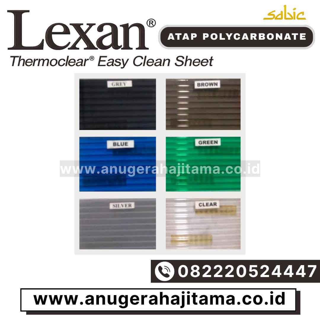warna atap polycarbonate lexan