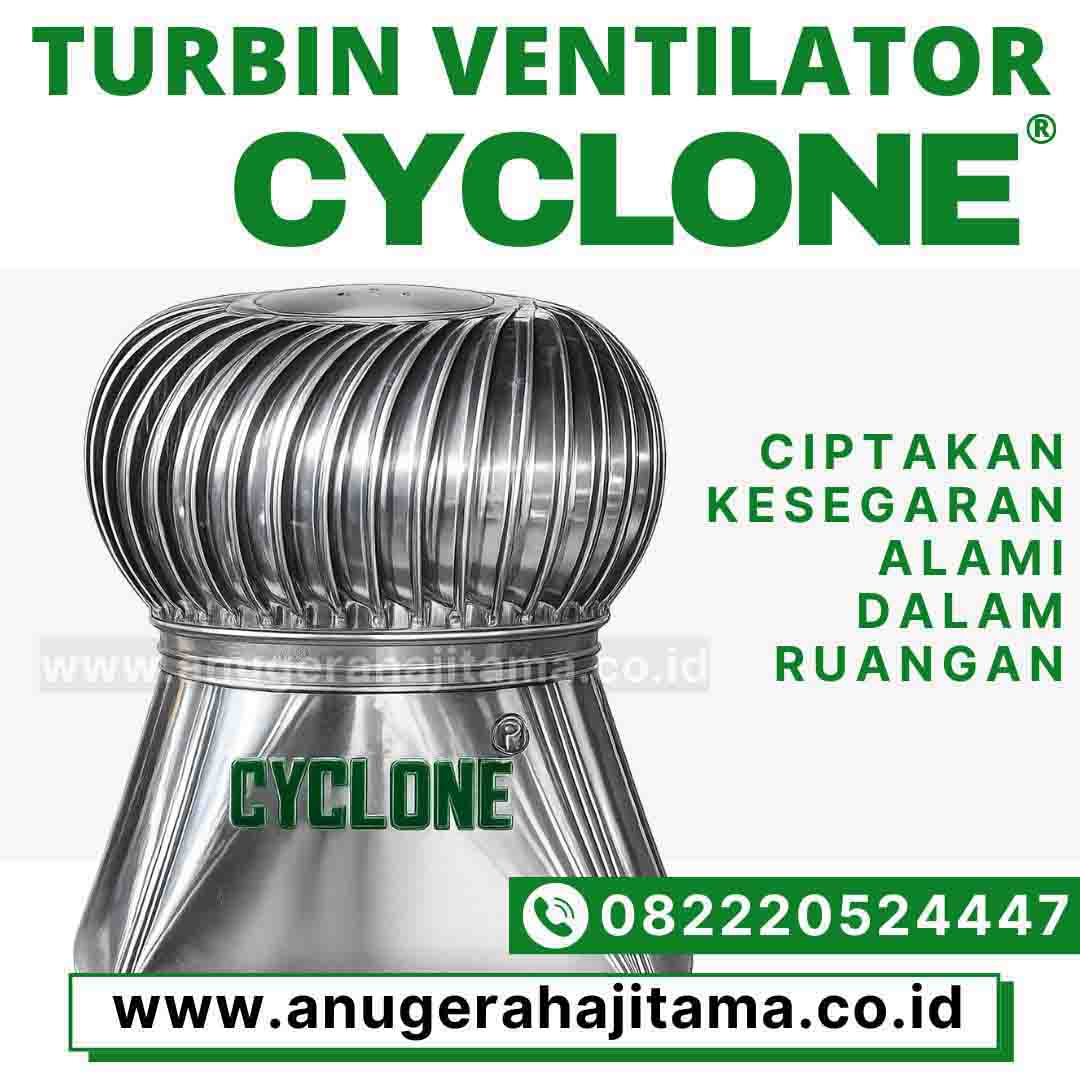 turbin ventilator cyclone 30 inch bentuk