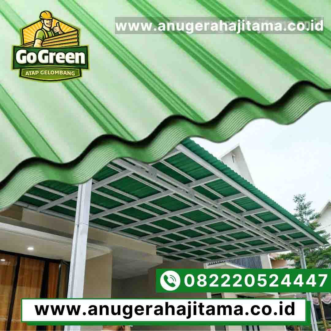 atap kanopi go green