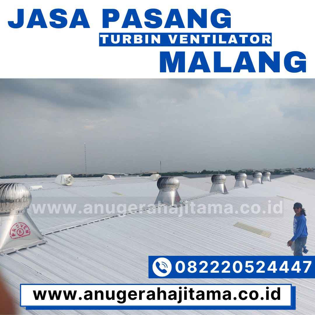jasa pasang turbin ventilator malang