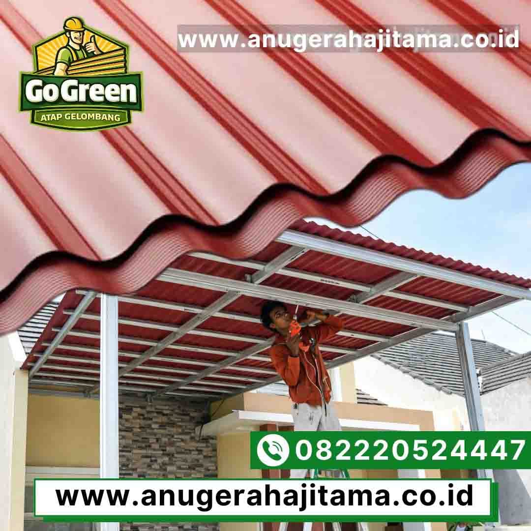 pemasangan atap go green